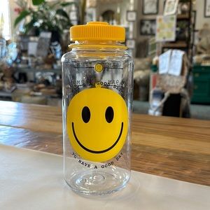 Nalgene happy face water bottle